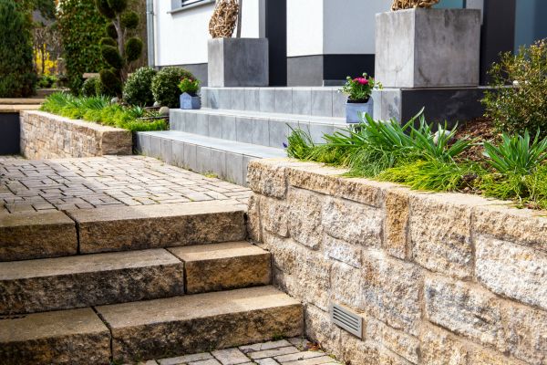 Stone Step Replacement in Springfield