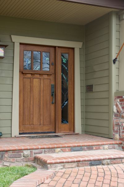 Front Porch Brick Repair in Springfield
